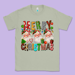 Merry Christmas Santa Classic Tee Designed By Fadigitalartstudio