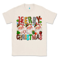 Natural Merry christmas santa Classic Tee - FaDigitalArtStudio