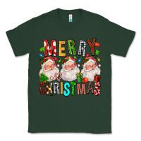 Sports Green Merry christmas santa Classic Tee - FaDigitalArtStudio