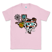 Bubblegum Pink tx yall western Classic Tee - CowhideDigitalArt
