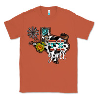 Copper tx yall western Classic Tee - CowhideDigitalArt