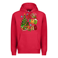 Cardinal ho ho ho christmas Premium Hoodie - MaliasSmallBusiness
