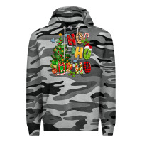Slate Camo ho ho ho christmas Premium Hoodie - MaliasSmallBusiness