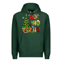 Sports Green ho ho ho christmas Premium Hoodie - MaliasSmallBusiness
