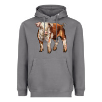 Storm Baby Hereford Pig Heavyweight Hoodie - LillyAllenDesigns
