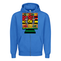 True Royal juneteenth freedom day 12 oz can cooler (regular) 2 Zipper Hoodie - Artiststas