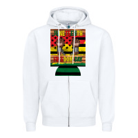 White juneteenth freedom day 12 oz can cooler (regular) 2 Zipper Hoodie - Artiststas
