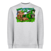 Heather Grey Happy st. patrick's day cattle and calfs Heavyweight Sweatshirt - RanaPortraitStore