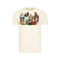 Vintage Arctic rooster coffee cups Vintage Tee - Zillion Design Studio