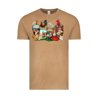 Vintage Camel rooster coffee cups Vintage Tee - Zillion Design Studio