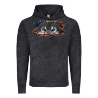 Wolf Eyes American Flag Vintage Hoodie | Teevron