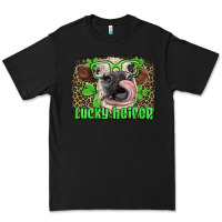Black lucky heifer with glasses st patricks Premium Tee - Artiststas