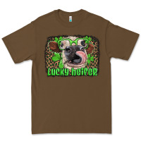Cacao lucky heifer with glasses st patricks Premium Tee - Artiststas