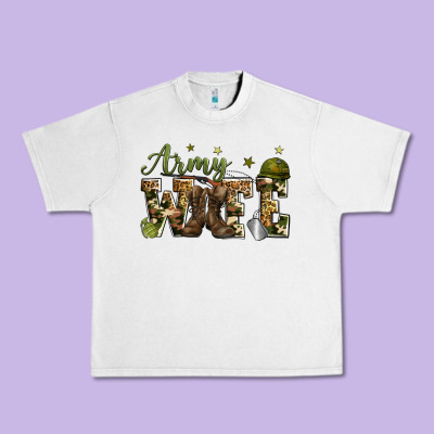 Army Wife Urban Heavy Tee Designed By Zillion Design Studio