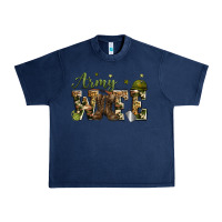 Navy army wife Urban Heavy Tee - Zillion Design Studio