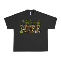 Pigment Black army wife Urban Heavy Tee - Zillion Design Studio