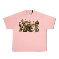 Salmon army wife Urban Heavy Tee - Zillion Design Studio