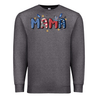 Charcoal Heather 4th july mama Premium Sweatshirt - MaliasSmallBusiness