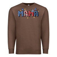Chestnut 4th july mama Premium Sweatshirt - MaliasSmallBusiness