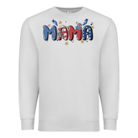 Dove Grey 4th july mama Premium Sweatshirt - MaliasSmallBusiness