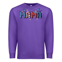 Purple 4th july mama Premium Sweatshirt - MaliasSmallBusiness