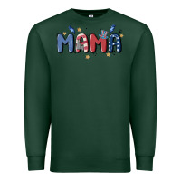 Sports Green 4th july mama Premium Sweatshirt - MaliasSmallBusiness
