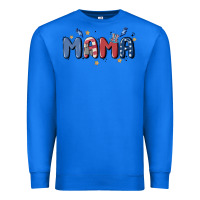 True Royal 4th july mama Premium Sweatshirt - MaliasSmallBusiness