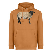 Meerkat Suffolk Sheep Heavyweight Hoodie - LillyAllenDesigns