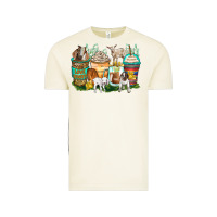 Vintage Arctic goats coffee cups Vintage Tee - Zillion Design Studio