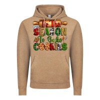 Vintage Coffee tih the season to bake cookies Vintage Hoodie - Zillion Design Studio