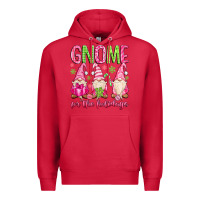 Cardinal gnome for the holidays Premium Hoodie - MaliasSmallBusiness