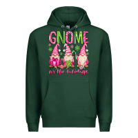 Sports Green gnome for the holidays Premium Hoodie - MaliasSmallBusiness
