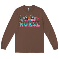 Chestnut nurse with race and  equipment Long Sleeve Tee - AdoDesignShop
