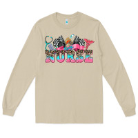 Mushroom nurse with race and  equipment Long Sleeve Tee - AdoDesignShop