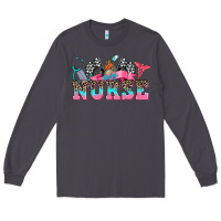 Smoke nurse with race and  equipment Long Sleeve Tee - AdoDesignShop