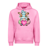 Fuchsia Pink Easter gnome Urban Hoodie - RanaPortraitStore