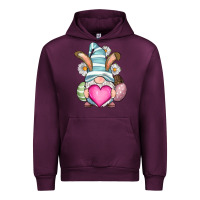 Mauve Wine Easter gnome Urban Hoodie - RanaPortraitStore