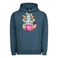 Pigment Midnight Navy Easter gnome Urban Hoodie - RanaPortraitStore