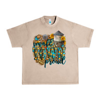 French Oak small town proud Urban Heavy Tee - Zillion Design Studio