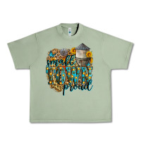 Oil Green small town proud Urban Heavy Tee - Zillion Design Studio