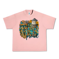 Salmon small town proud Urban Heavy Tee - Zillion Design Studio