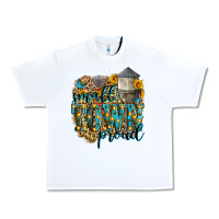 White small town proud Urban Heavy Tee - Zillion Design Studio