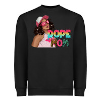 Black pink sunglasses afro black girl dope mom Heavyweight Sweatshirt - texasbilliewilder