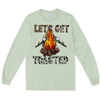Matcha lets get toasted Long Sleeve Tee - CowhideDigitalArt