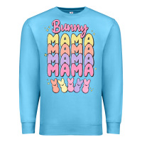 Ocean Blue bunny mama Premium Sweatshirt - MaliasSmallBusiness