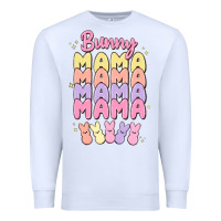 White bunny mama Premium Sweatshirt - MaliasSmallBusiness