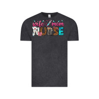 Vintage Black wife mom nurse Vintage Tee - texasbilliewilder