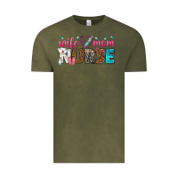 Vintage Olive wife mom nurse Vintage Tee - texasbilliewilder