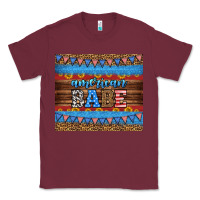 Burgundy american babe tumbler Classic Tee - HRA Design Shop