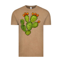 Vintage Coffee cactus Vintage Tee - BarkalooDesign
